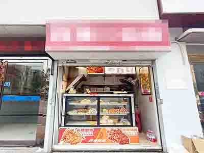 春柳市场临街炸串店（可空转）