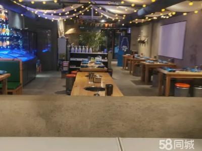 烧烤店铺纯一楼140平方设备齐全