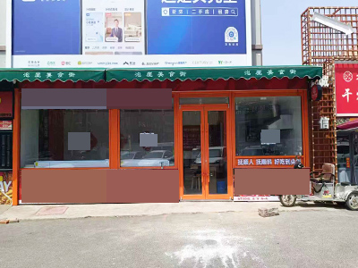 金星农贸市场门口8米门头餐饮店