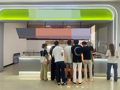 大学校内食堂品牌炸肉档口转让