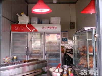 临街商铺人流量大位置晚上可干烧烤价钱可议