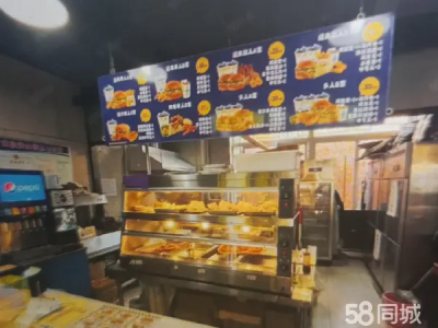 大学食堂汉堡带租金加设备整体转让