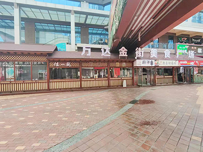 开发区万达金街纯一层无项目限制可分租