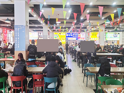 大连艺术学院校内食堂档口出兑