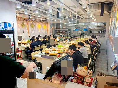 高新商场内旋转小火锅转让