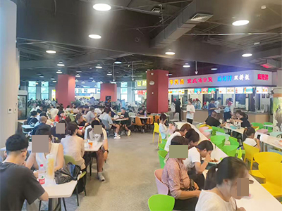 封闭大学校内食堂档口出租无转让费