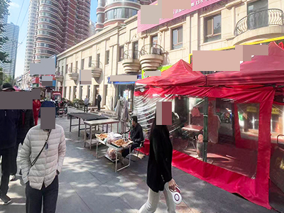 海湾城罗森旁纯一层可外摆烧烤店转让可空转