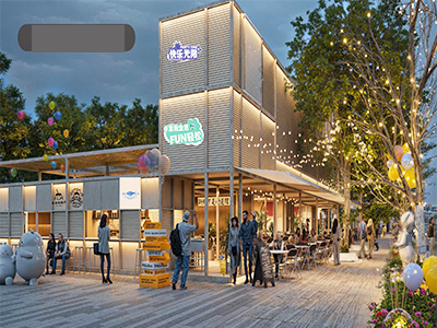 金石滩发现王国海鲜摊位旅游市集街区整体招租