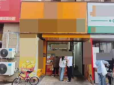 高新龙王塘万科临街品牌炸鸡店转让