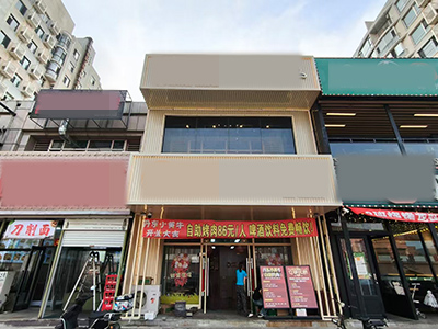 旅顺大学城校外大门头餐饮店转让